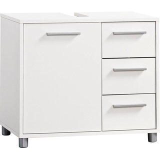 Waschbeckenunterschrank PROCONTOUR "Betty" Schränke Gr. B/H/T: 64 cm x 56 cm x 34 cm, 1 St., weiß Bad-Waschbecken-Unterschränke Breite 64 cm, mit Einlegeboden