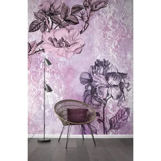 KOMAR Fototapete Baroque Pink 200 x 250 cm