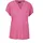 Luftiges Basicshirt mit V-Ausschnitt Pink 48