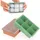 Silikon 6er Eiswürfelform Silikon Eiswürfelform Ice Cube Tray lebensmittelecht Ice Tray Olivgrün Olivgrün Mineral Rot