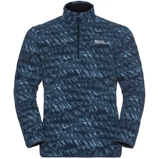 Jack Wolfskin Herren Big Sky Half Zip Longsleeve (Größe S, blau)