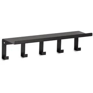 Zeller Wandgarderobe Nordic Space 40 x 10 x 11 cm Schwarz