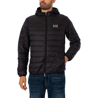 EA7 8npb24_pngpz Daunenjacke schwarz S