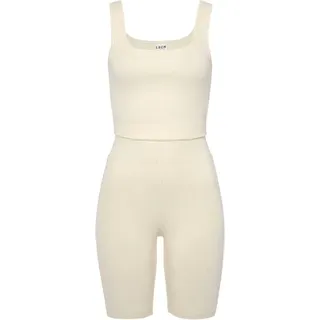 LASCANA Shorty Pyjama-Shorts Beige 40/42