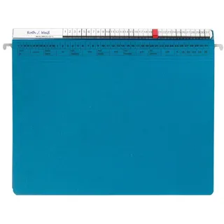 ORGALEX Hängehefter 1205807 1Abheftvorr. Li-Heftung mittelblau