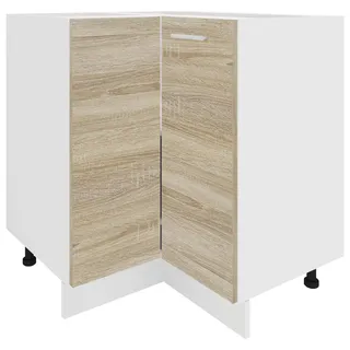 VCM Eckschrank Esilo 76 x 76 x 82 cm Beige