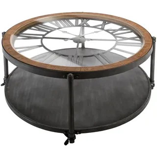 Atmosphera Chrono Schwarz Holz 90 x 48 cm
