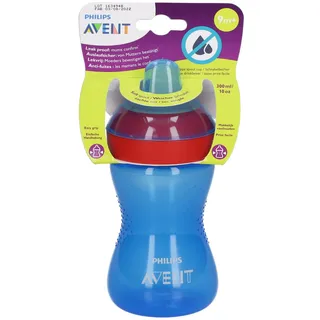 Avent My Grippy Zachte Tuitbeker Blauw Scf802/01 300ml 1 St Becher