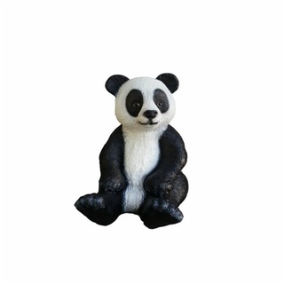 JVmoebel Dekofigur, Bär Lebensgroße Figur Dekoration Statuen Skulptur Garten Deko Panda Figuren 70cm schwarz|weiß