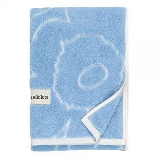 Marimekko Piirto Unikko Hand Towel 50x100 cm, lt.Blue, Off White