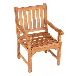 deVries Landhaussessel MENDIP Sessel 60 x 54 x 94 cm braun