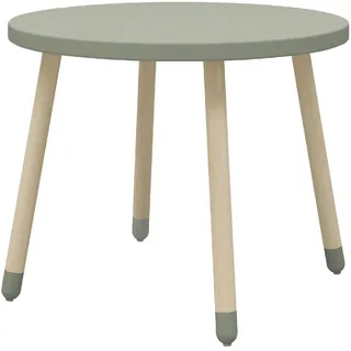 Nordic Factory Kindertisch mit Punkten, naturgrün
