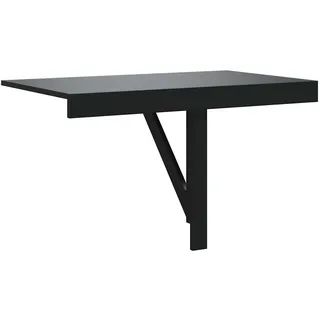 vidaXL Wand-Klapptisch Schwarz 100x60x56 cm Holzwerkstoff