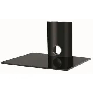 NEG Suspender 501B HiFi-Regal Wandregal schwebend, Schwarz