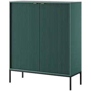 Möbel Kraft Highboard 104 x 125 cm Grün