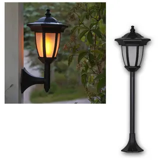 Star Trading 4in1 LED Solarleuchte schwarz 480-07