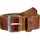 Gürtel Leder 4 cm Braun 110