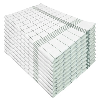 Grau Geschirrtücher, 10er Pack, 100% Baumwolle, 50x70cm