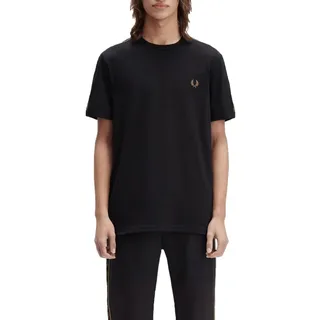 Fred Perry Herren Taped Ringer T-Shirt Unterhemd - L