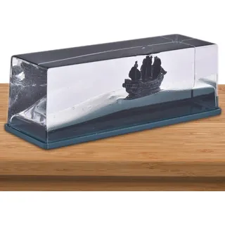 Flüssigkeitsdriftflasche Für Kreuzfahrtschiff Fluid Drift Flasche Titanic Liquid Wave Briefbeschwerer Tischdekoration Black Pearl Drift Flasche Spielzeug Geburtstagsgeschenk