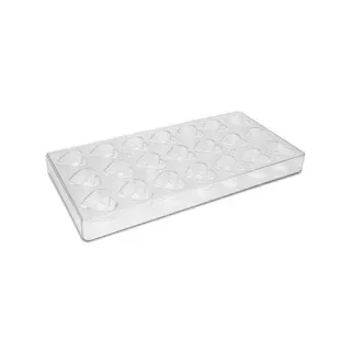 Städter Pralinenform Herz PS Kunststoff 13,5x27,5cm H 2,5cm