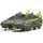 Puma 5 FG/AG matte aged silver/yellow alert 35