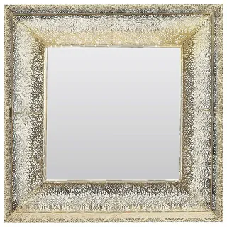 Beliani Wandspiegel Plerin 60 x 60 cm Gold