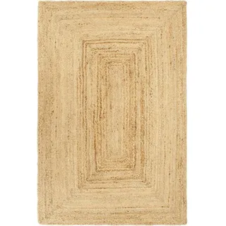 Teppich Handgefertigt Jute 200x300 Cm
