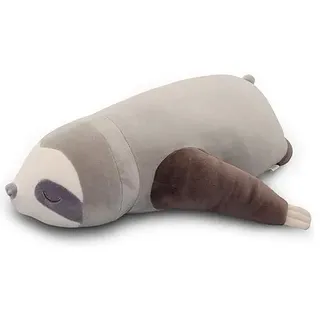 eamve 63,5 cm großes Faultier-Plüsch-Faultier, Plüschtier, niedliches Faultier-Überwurfkissen, weiches Faultier-Kissen, weiches Körperkissen für Heimdekoration, Kinder, Stofftiere, Geschenke