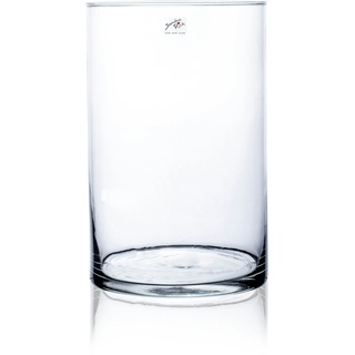 Glasvase Vase rund Cylindrical klar Höhe 30 cm Sandra Rich