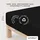 Baumwolle 120 x 200 - 130 x 220 cm off black