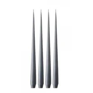 ester & erik Taper Candles, Box, 32cm, 4 Stück, 74 Dark Slate