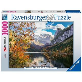 Ravensburger Puzzle 17592 - Vorderer Gosausee - 1000 Teile Puzzle Für Erwachsene Ab 14 Jahren