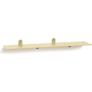 N°1 Wandregal 74 cm, messing