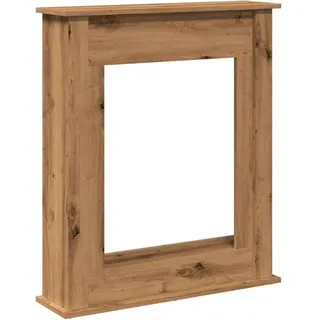Vidaxl - Kaminumrandung Artisan-Eiche 75x20x87,5 cm Holzwerkstoff