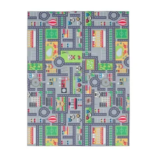TT Home Kinderteppich 160 x 220 cm Grau