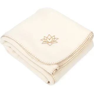 Bodhi Asana Blanket Kuscheldecke 150 x 200 cm Beige