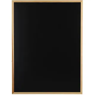 Zeller Kreidetafel 80,0 x 60,0 cm Schwarz