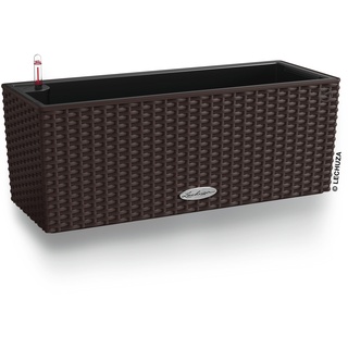 LECHUZA Balconera Cottage 50 Komplettset 50 x 19 x 19 cm mokka