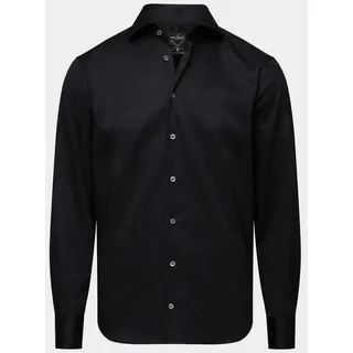 Van Laack Langarmhemd Tailor-Fit Hemd RIVARA-TFN - Modern Fit schwarz 40