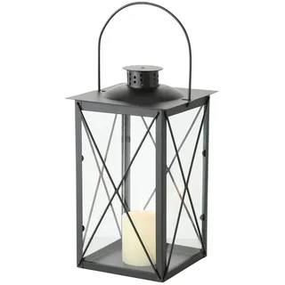 Boltze Laterne Farol Metall Schwarz