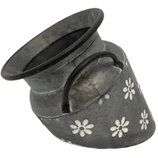 FD Deko 1/2 Zinkkanne grau