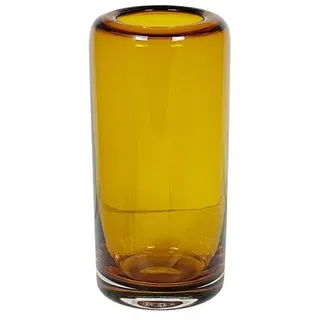 Kaheku Dekovase Kaheku Vase Opino, Amber, Ø 7,5 cm, 20 cm hoch, 1150005063