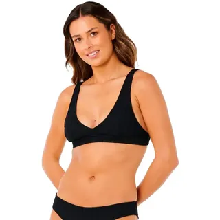 Rip Curl Bikini-Tops Vibe Surf Multi Fit V Neck Schwarz XS