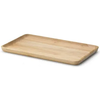 Continenta Tablett 34 x 21 cm Holz Braun