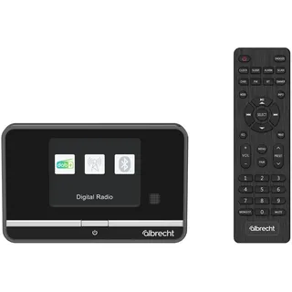 Albrecht DR 521 DAB+/UKW Radio-Tuner, Musik-Streaming, Farbdisplay