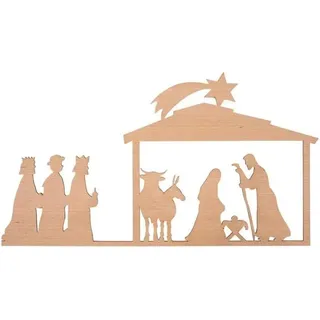 Räder Krippenbild Weihnachten Deko Krippenspiel Krippe Maria Josef Jesuskind