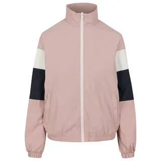 URBAN CLASSICS 3-tone Crinkle Parka Pink Dark / Navy / White XS