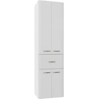 Pelipal Serie 3006 Hochschrank 50 x 182 x 38 cm Weiß Holznachbildung