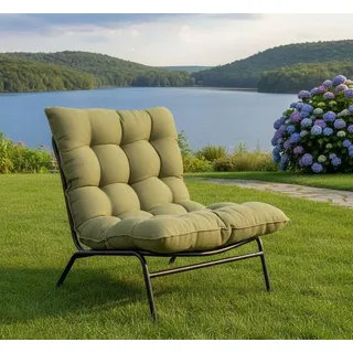 Lesli Living B.V Lesli Living Relaxsessel Zenzi Olive anthrazit/olivgrün - Olive